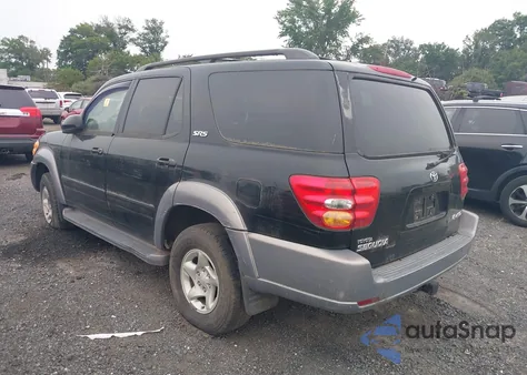 2001 Toyota Sequoia Sr5 V8 from USA, damaged, VIN 5TDBT44A71S051262